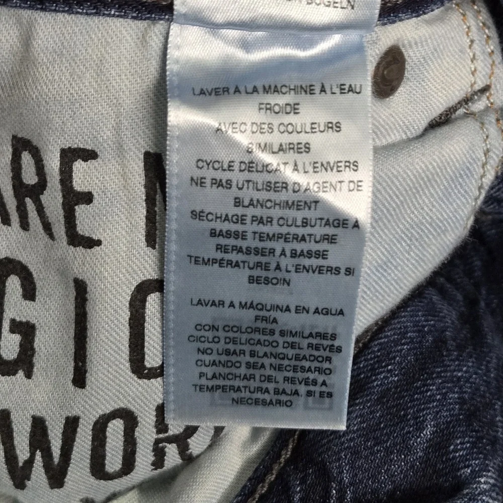True Religion Men Jeans 40 Blue Denim GENO Flap Relaxed Slim‎ 31
